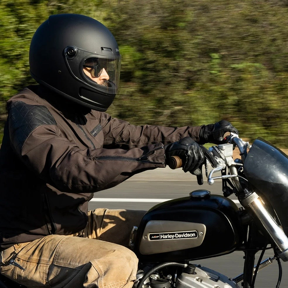 Biltwell ビルトウェル "GRINGO SV" フルフェイスヘルメット Flat Black【装飾品】