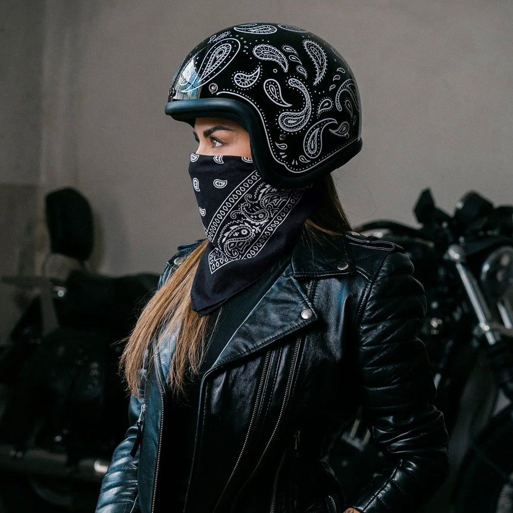 DMD ジェットヘルメット【RETROシリーズ】 ”BANDANA” 装飾品