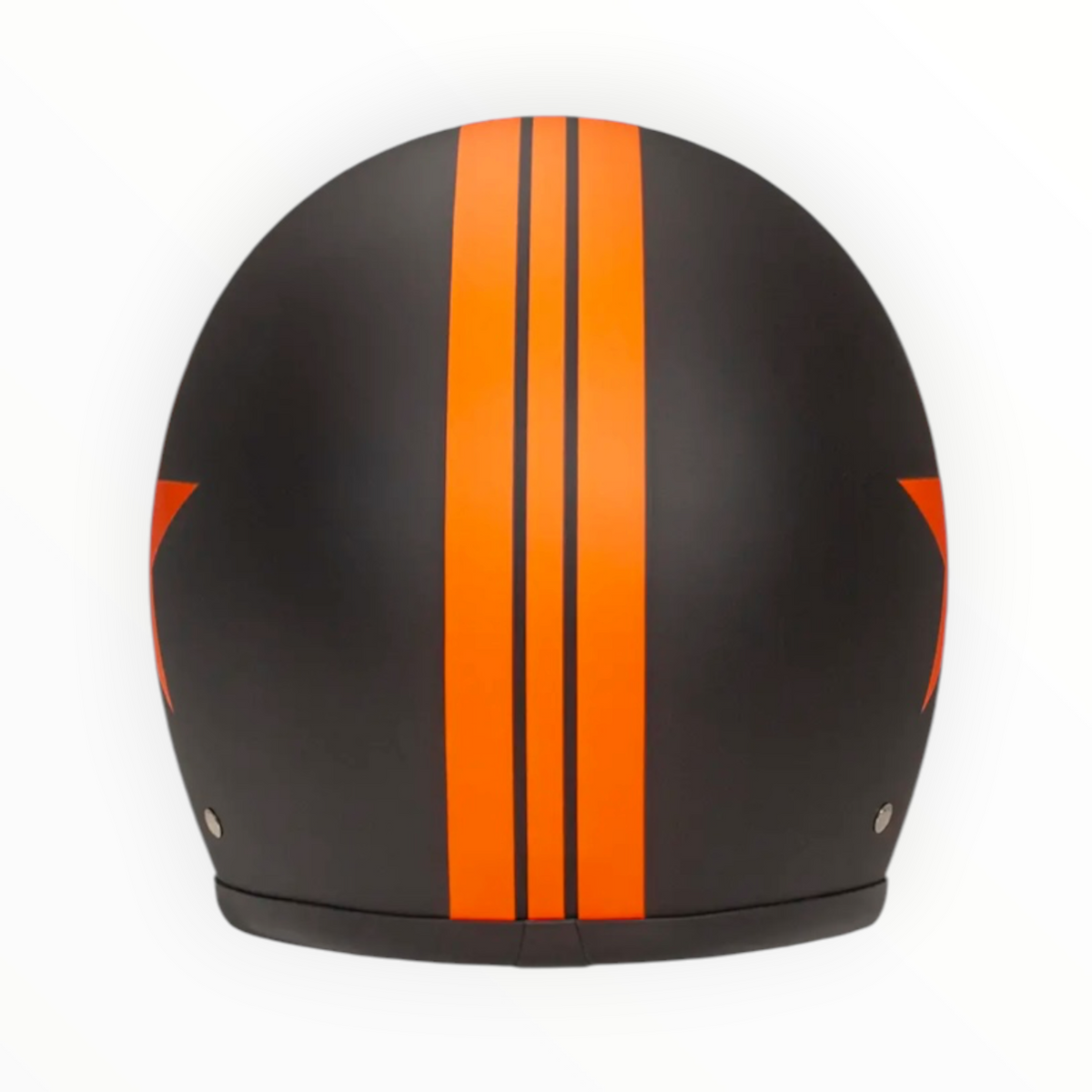 DMD ジェットヘルメット【RETROシリーズ】 ”STAR ORANGE” 装飾品