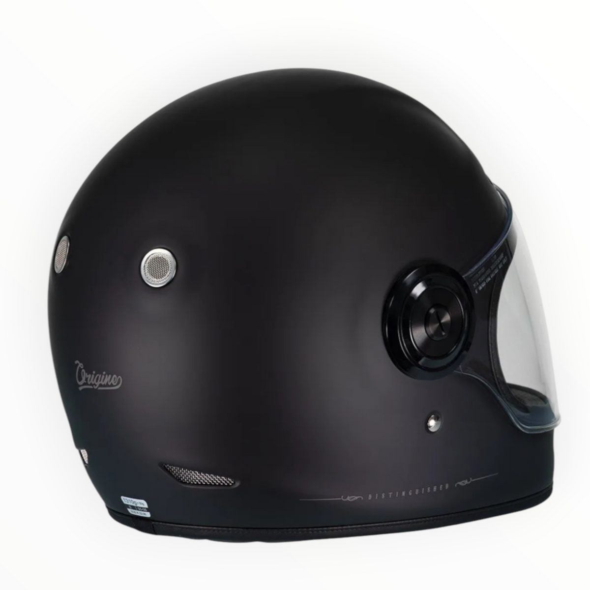 ORIGINE オリジネ【VEGA】フルフェイスヘルメット"BLACK MATT" 装飾品