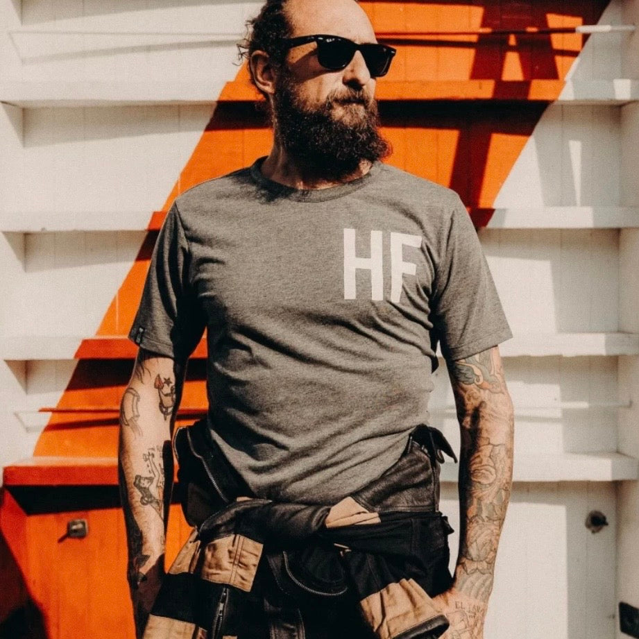 HOLYFREEDOM(ホーリーフリーダム)半袖Tシャツ "GHOSTRIDER GREY T-SHIRT" 【グレー】