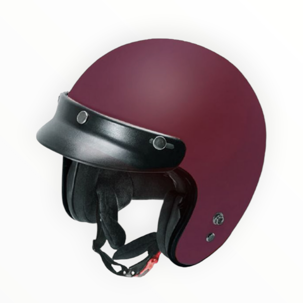 GARIBALDI(ガリバルディ)G02X ジェットヘルメット【Matt Purple Red】装飾品