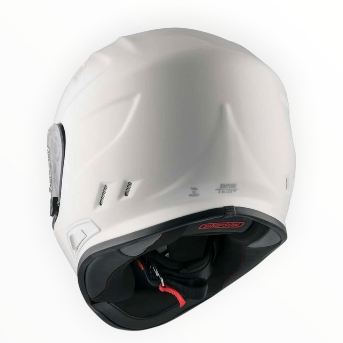 SIMPSON シンプソン ”Venom" フルフェイスヘルメット White 【装飾品】