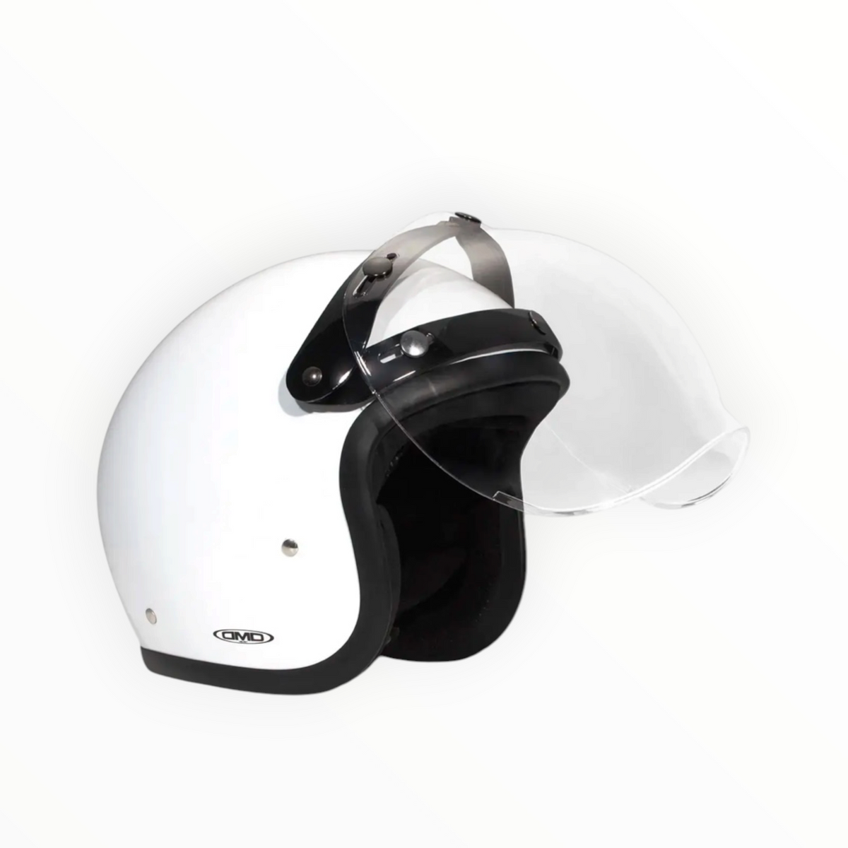 DMD フリップアップシールド【FLIP-UP BUBBLE VISOR CLEAR】ジェットヘルメット "RETRO" 専用