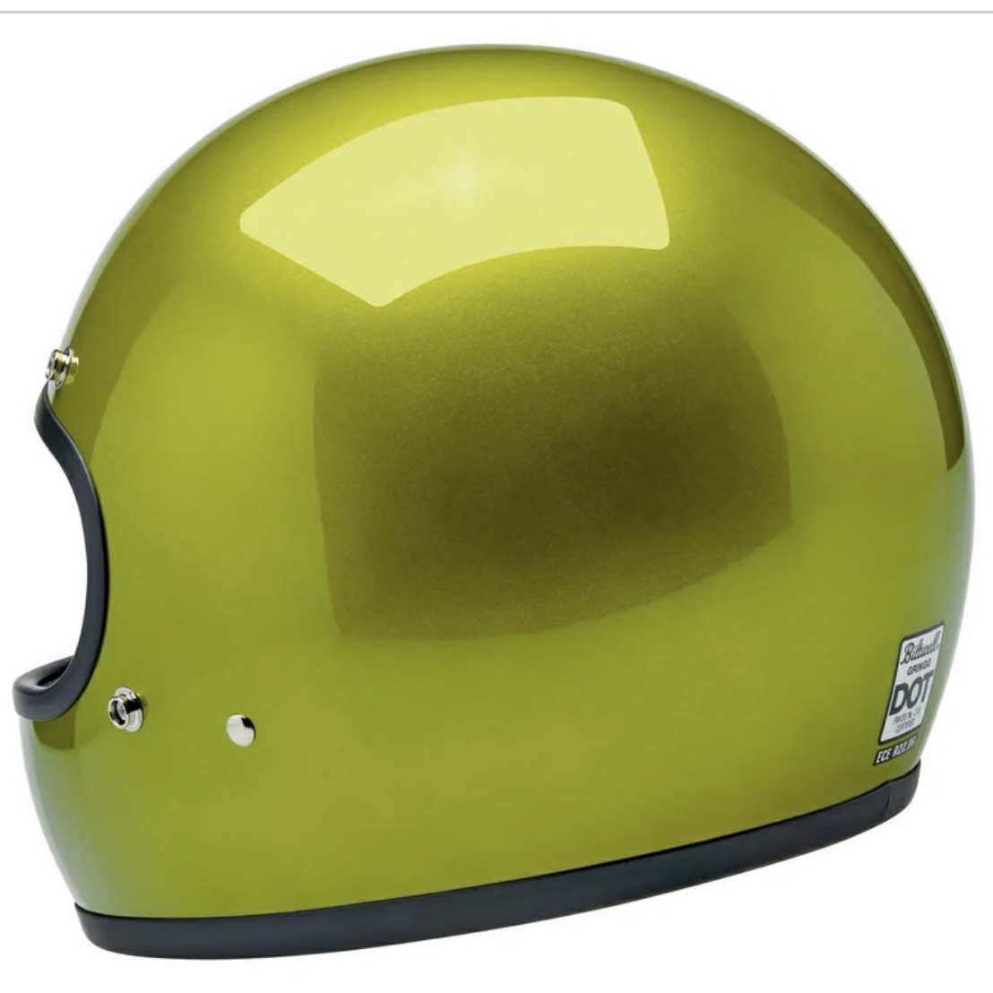 Biltwell ビルトウェル "GRINGO" フルフェイスヘルメット Metallic Lime【装飾品】