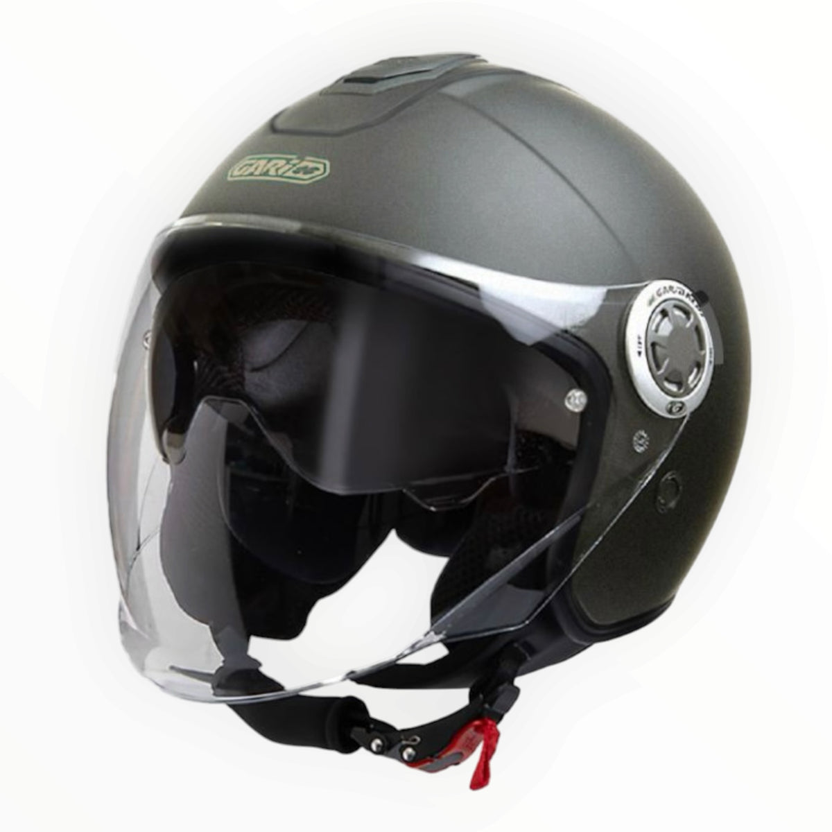 GARIBALDI(ガリバルディ)G20 Evo ジェットヘルメット【Matt Grafhite Black】装飾品