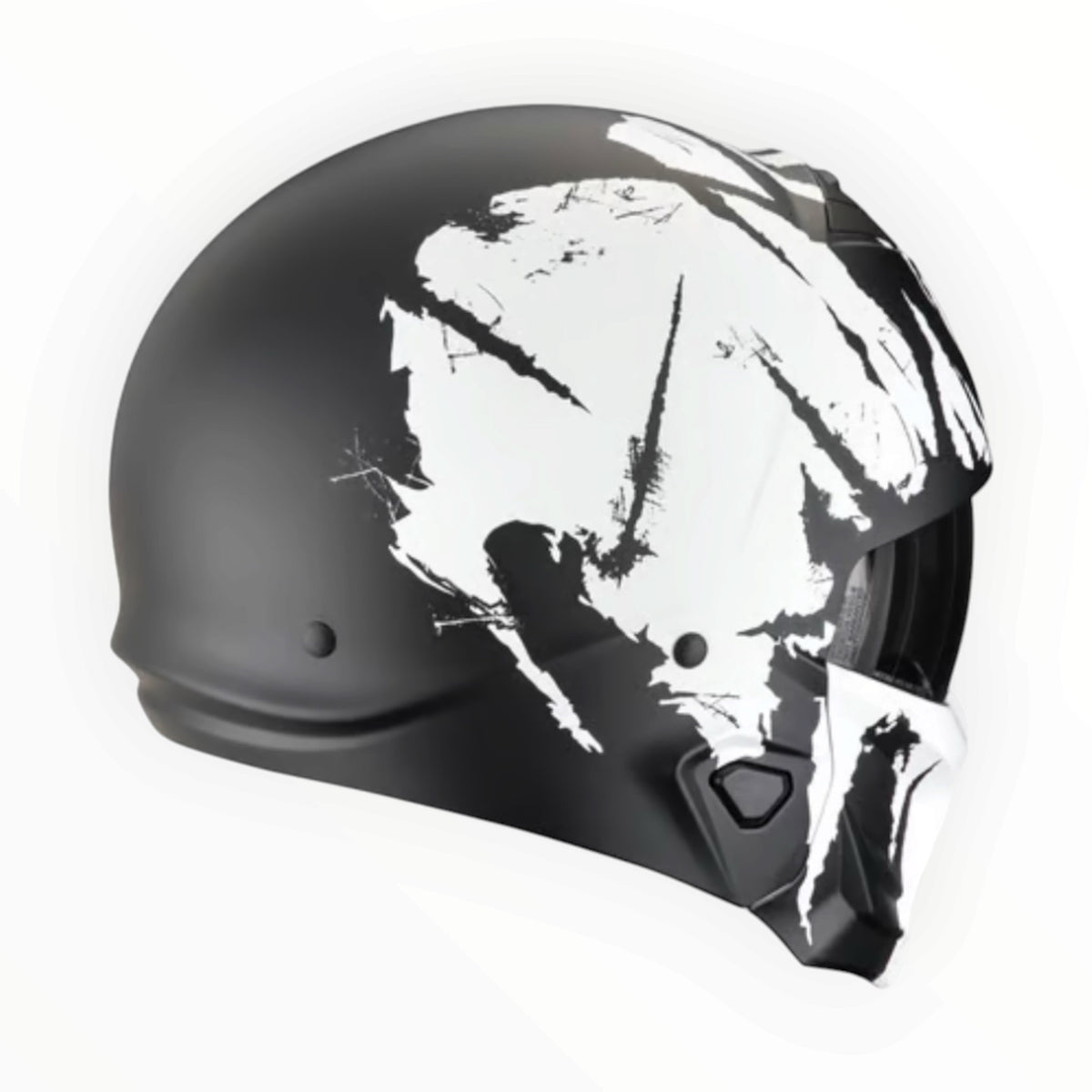 SCORPION(スコーピオン) EXO-Combat II Marauder helmet システムヘルメット【Matt black/White】装飾品