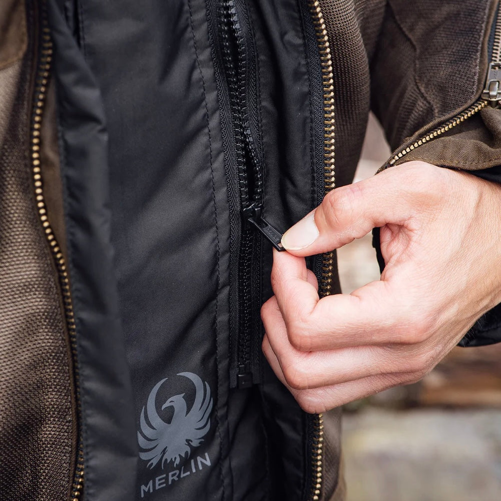 ワックスコットンメッシュジャケット "Shenstone II Cotec Air Jacket"【オリーブ】