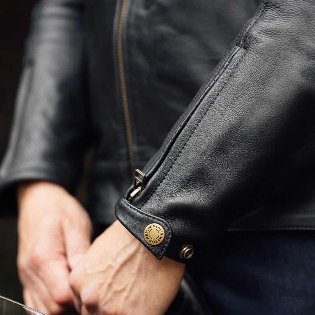 レザージャケット "Chase II D3O Perforated Jacket"【ブラック】