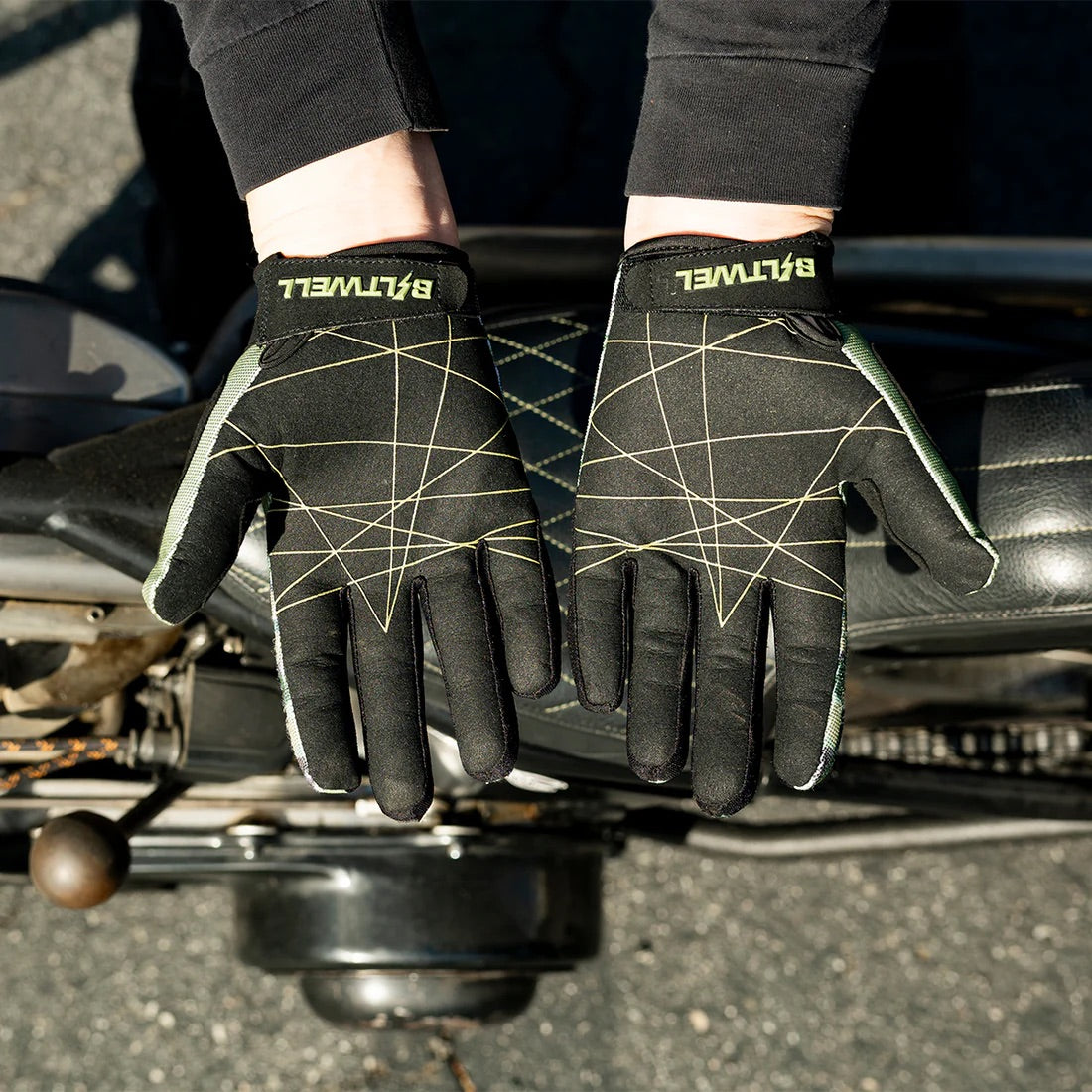 Ridgecrest Gloves -Forest Biltwell ビルトウェル テキスタイルグローブ "Ridgecrest Gloves" 【Forest】
