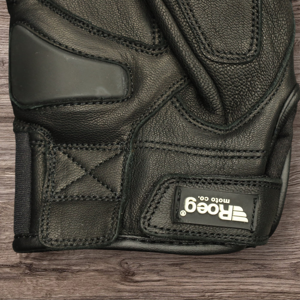Roeg ローグ オールレザーグローブ ”FNGR all-leather glove” 【ブラック】