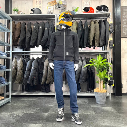 MERLIN マーリン ライディングメッシュパーカー ”Brecken D3O Air Mesh Hoody” 【ブラック】