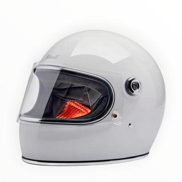 Biltwell ビルトウェル "GRINGO S" フルフェイスヘルメット Gloss White【装飾品】