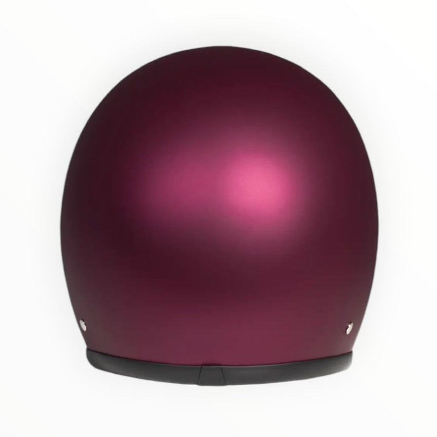 DMD ジェットヘルメット【RETROシリーズ】　”PURPLE MATT”  装飾品