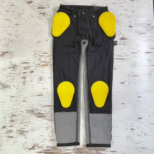 MERLIN ライディングデニムパンツ 2色（ブラック/インディゴ）　”Dixon AA Riding Jeans”