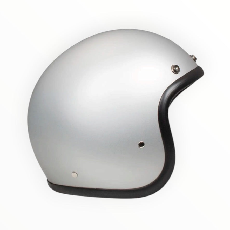 DMD ジェットヘルメット【RETROシリーズ】　”ALUMINIUM”  装飾品
