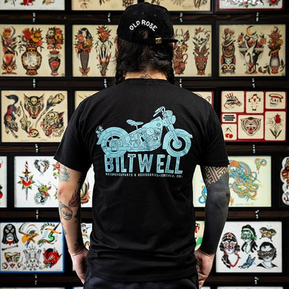 Biltwell ビルトウェル 半袖Tシャツ "Old Junk T-shirts" 【ブラック】