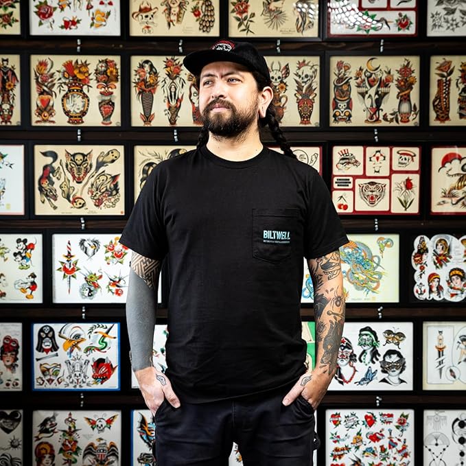 Biltwell ビルトウェル 半袖Tシャツ "Old Junk T-shirts" 【ブラック】