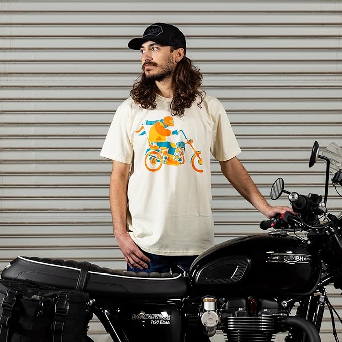 Biltwell ビルトウェル 半袖Tシャツ "Howdy T-shirts"【オフホワイト】
