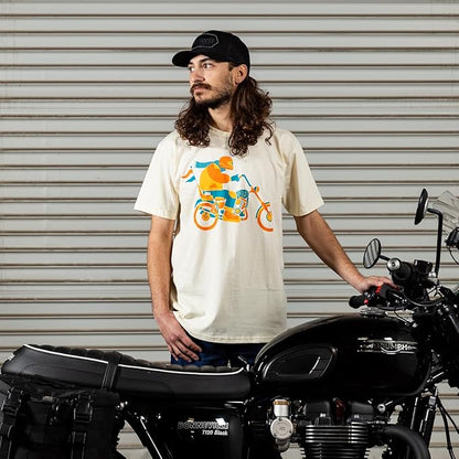 Biltwell ビルトウェル 半袖Tシャツ "Howdy T-shirts"【オフホワイト】