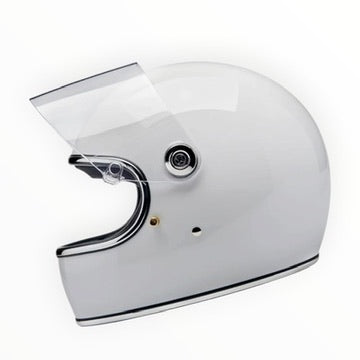 Biltwell ビルトウェル "GRINGO S" フルフェイスヘルメット Gloss White【装飾品】