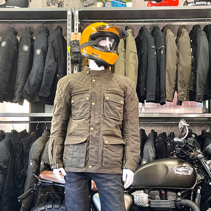 ワックスコットンジャケット 【オリーブ】 "Edale II D3O Jacket"