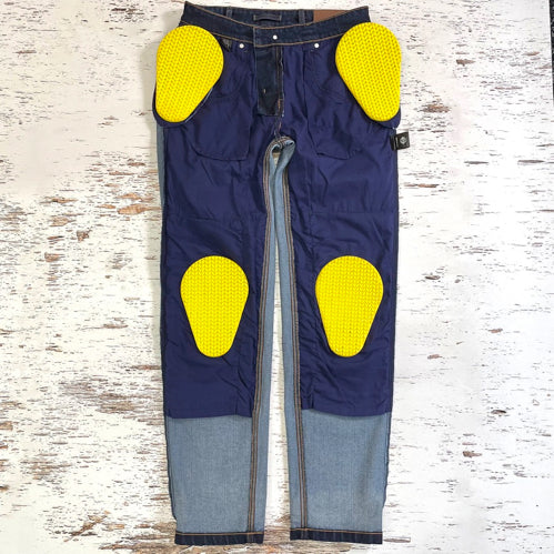 MERLIN ライディングデニムパンツ 2色（ブラック/インディゴ）　”Dixon AA Riding Jeans”