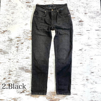 MERLIN ライディングデニムパンツ 2色（ブラック/インディゴ）　”Dixon AA Riding Jeans”