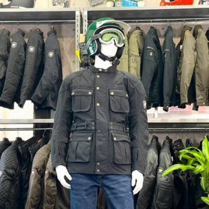 MERLIN マーリン 防水 エコラミネートジャケット ”Burslem Eco Laminated Jacket” 【ブラック】
