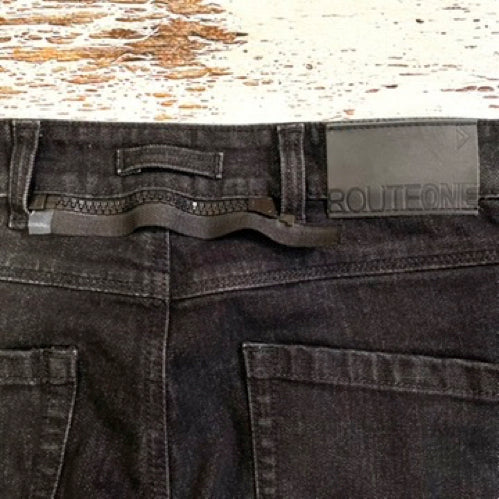MERLIN ライディングデニムパンツ 2色（ブラック/インディゴ）　”Dixon AA Riding Jeans”