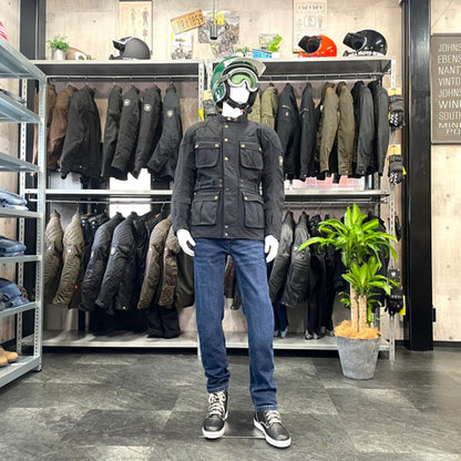 MERLIN マーリン 防水 エコラミネートジャケット ”Burslem Eco Laminated Jacket” 【ブラック】