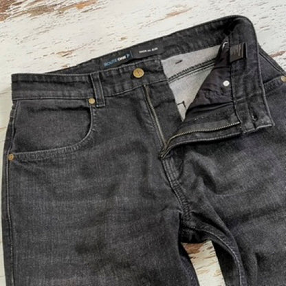 MERLIN ライディングデニムパンツ 2色（ブラック/インディゴ）　”Dixon AA Riding Jeans”