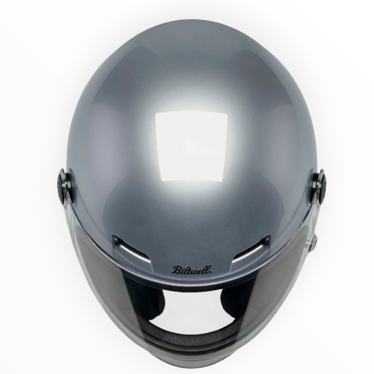 Biltwell ビルトウェル "GRINGO SV" フルフェイスヘルメット Gloss Silver【装飾品】