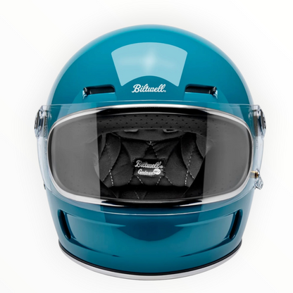 Biltwell ビルトウェル "GRINGO SV" フルフェイスヘルメット Gloss Atlantic Teal【装飾品】