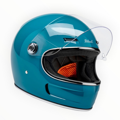 Biltwell ビルトウェル "GRINGO SV" フルフェイスヘルメット Gloss Atlantic Teal【装飾品】