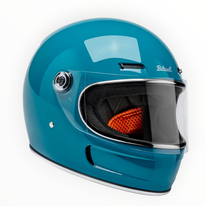 Biltwell ビルトウェル "GRINGO SV" フルフェイスヘルメット Gloss Atlantic Teal【装飾品】