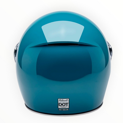 Biltwell ビルトウェル "GRINGO SV" フルフェイスヘルメット Gloss Atlantic Teal【装飾品】