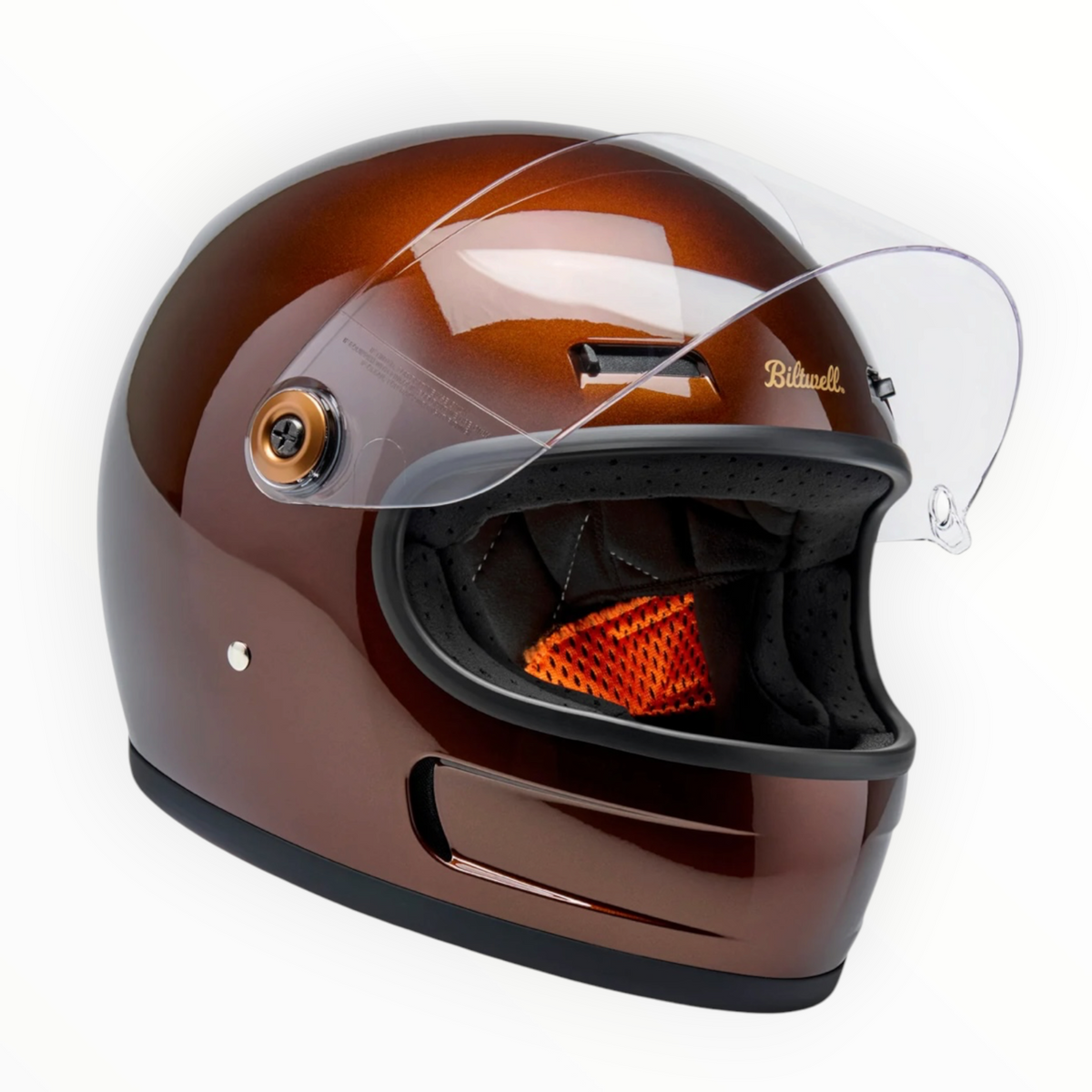 Biltwell ビルトウェル "GRINGO SV" フルフェイスヘルメット Metallic Whiskey【装飾品】