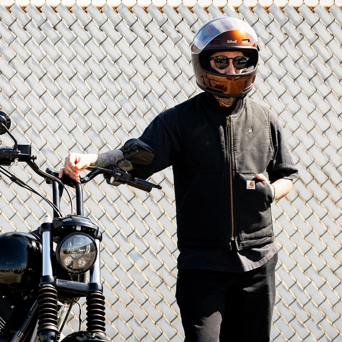 Biltwell ビルトウェル "GRINGO SV" フルフェイスヘルメット Metallic Whiskey【装飾品】