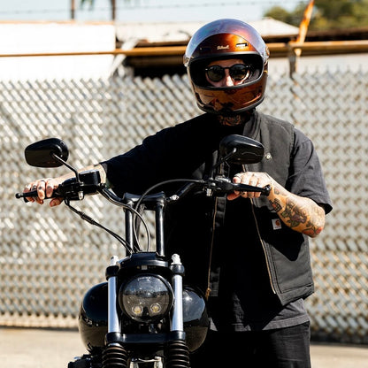 Biltwell ビルトウェル "GRINGO SV" フルフェイスヘルメット Metallic Whiskey【装飾品】