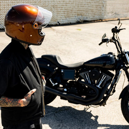 Biltwell ビルトウェル "GRINGO SV" フルフェイスヘルメット Metallic Whiskey【装飾品】