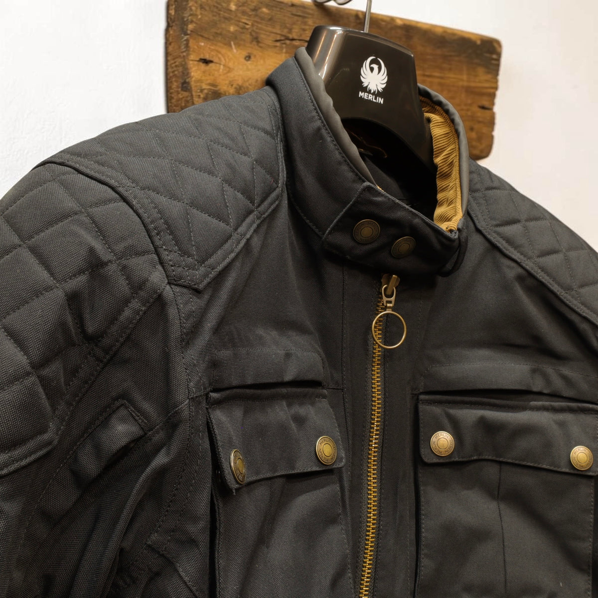 MERLIN マーリン 防水 エコラミネートジャケット "COPLOW ECO LAMINATED D3O JACKET" 【ブラック】