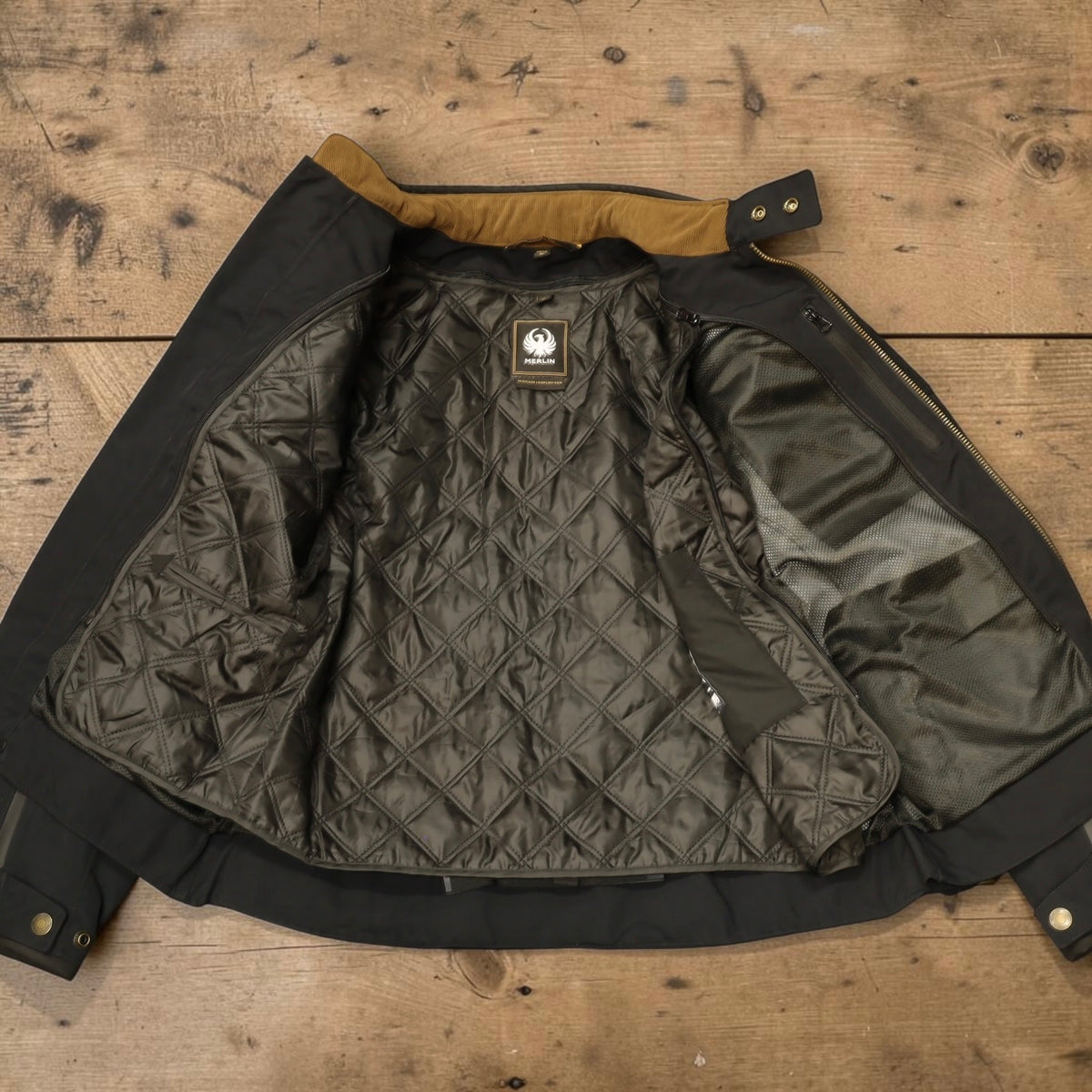 MERLIN マーリン 防水 エコラミネートジャケット "COPLOW ECO LAMINATED D3O JACKET" 【ブラック】