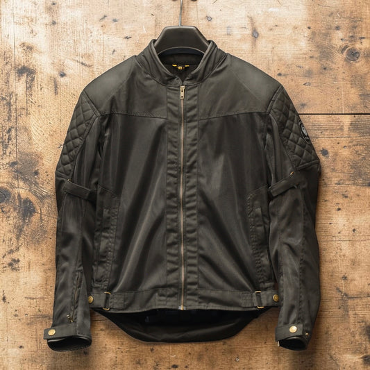 MERLIN マーリン ワックスコットンメッシュジャケット "CHIGWELL LITE COTEC JACKET" 【ブラック】