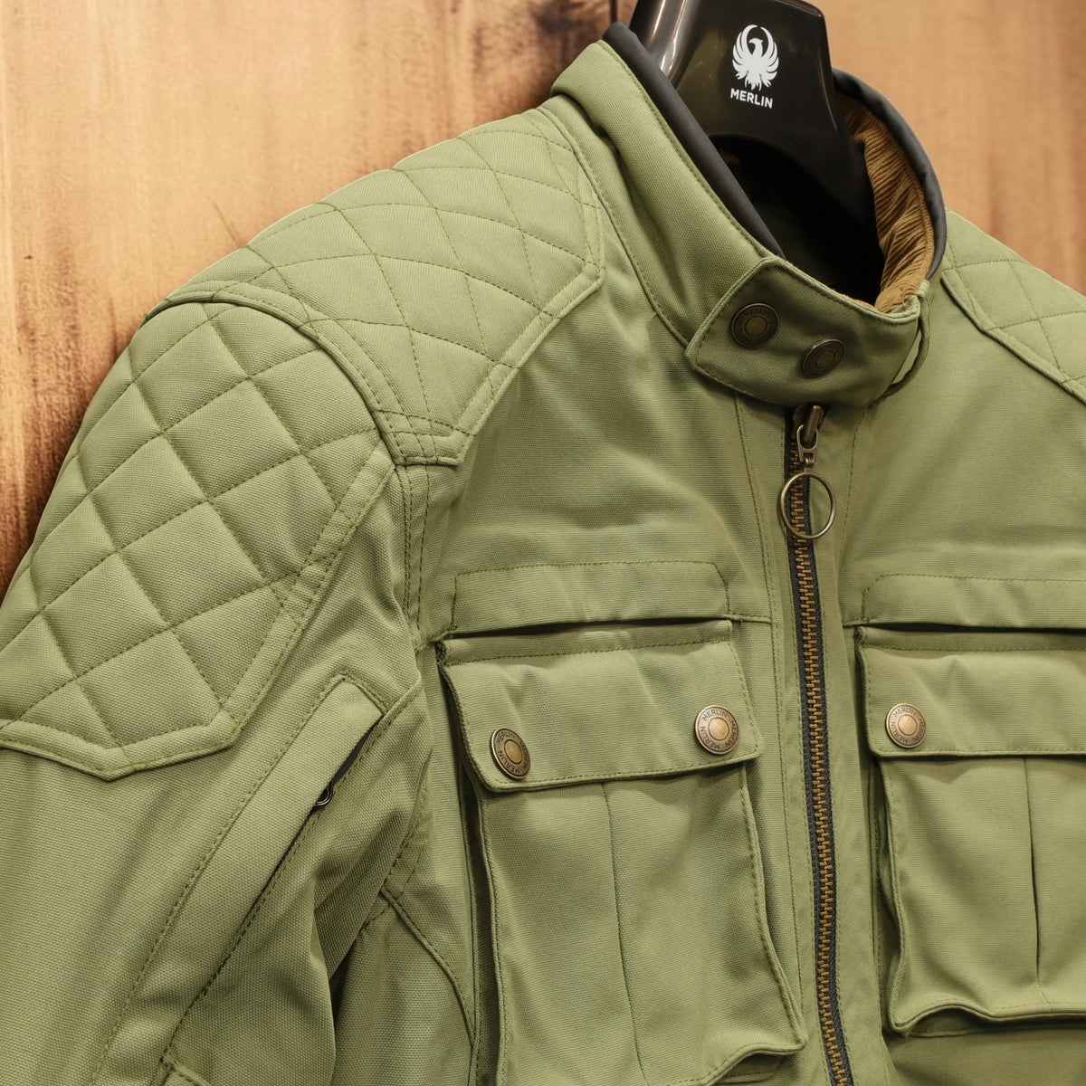 MERLIN マーリン 防水 エコラミネートジャケット "COPLOW ECO LAMINATED D3O JACKET" 【グリーン】