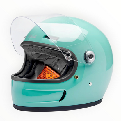 Biltwell ビルトウェル "GRINGO SV" フルフェイスヘルメット Gloss Mint Julep【装飾品】
