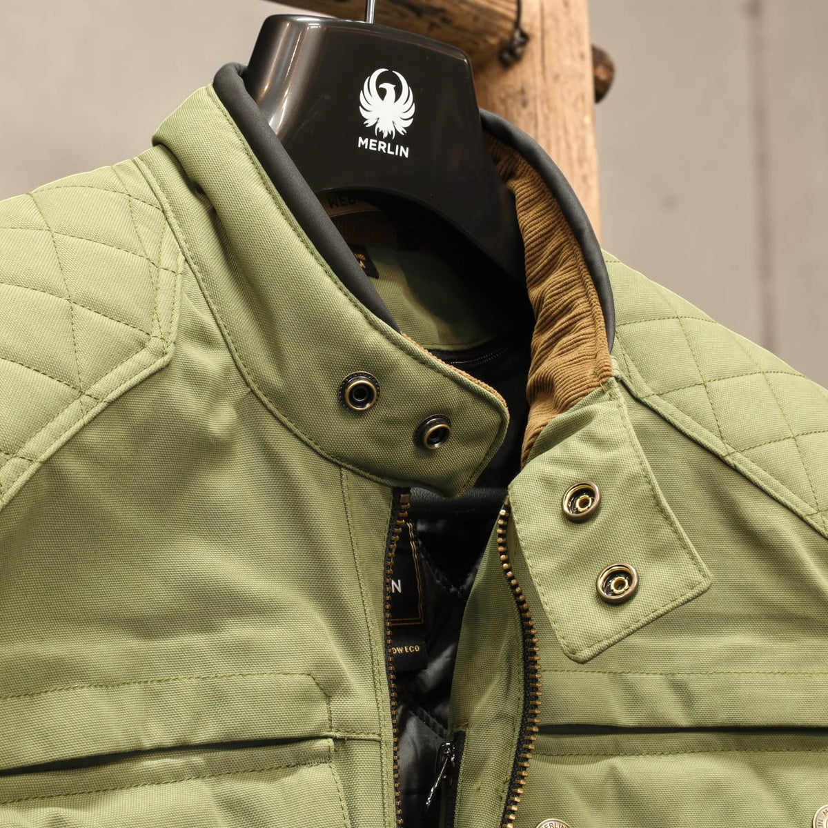 MERLIN マーリン 防水 エコラミネートジャケット "COPLOW ECO LAMINATED D3O JACKET" 【グリーン】