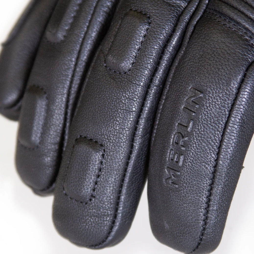 MERLIN （マーリン）防寒最強 防水レザーグローブ "Calton CE2 D3O Waterproof Leather Glove" 【ブラック】
