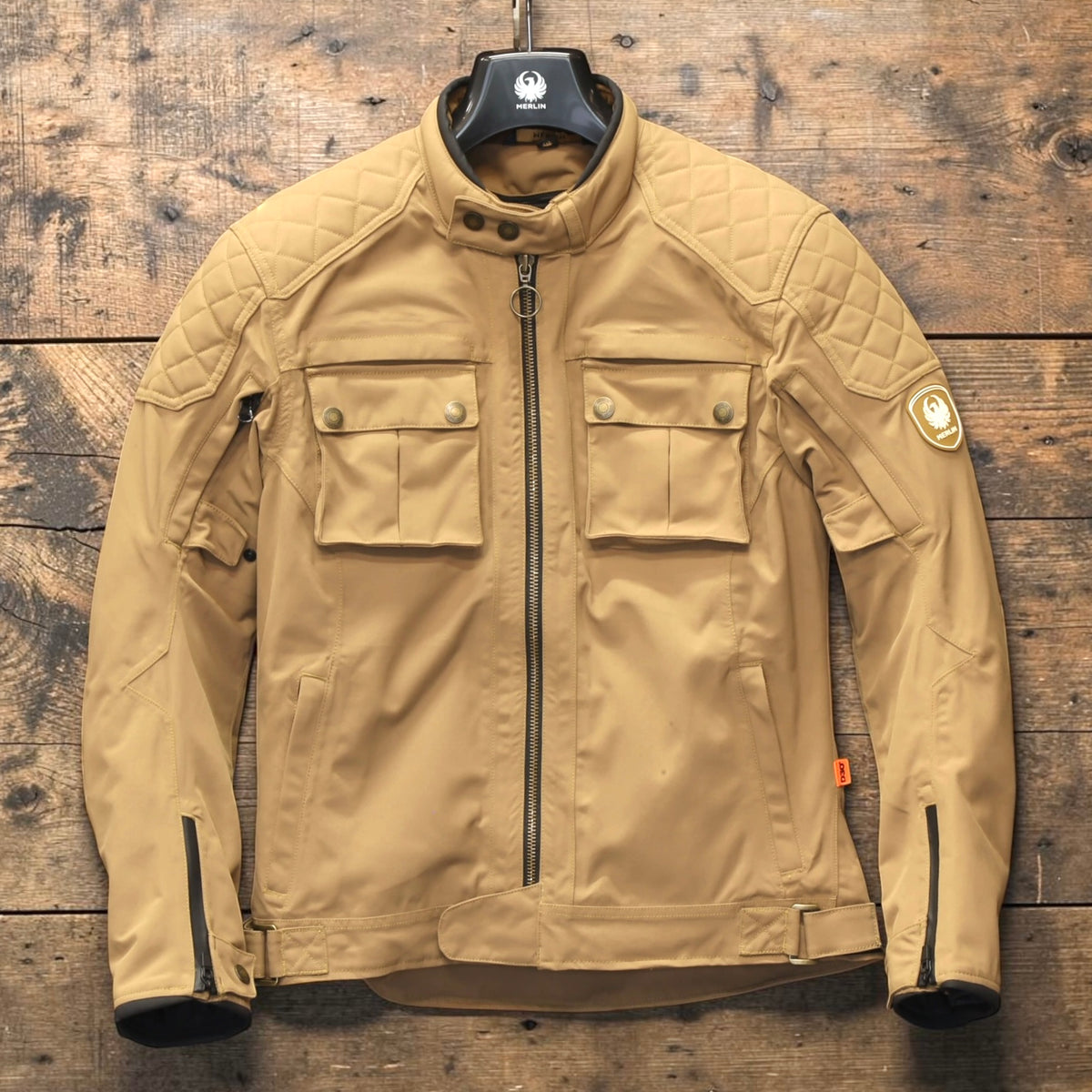 MERLIN マーリン 防水 エコラミネートジャケット "COPLOW ECO LAMINATED D3O JACKET" 【サンド】