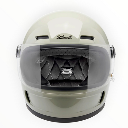 Biltwell ビルトウェル "GRINGO SV" フルフェイスヘルメット Gloss Chalk Grey【装飾品】